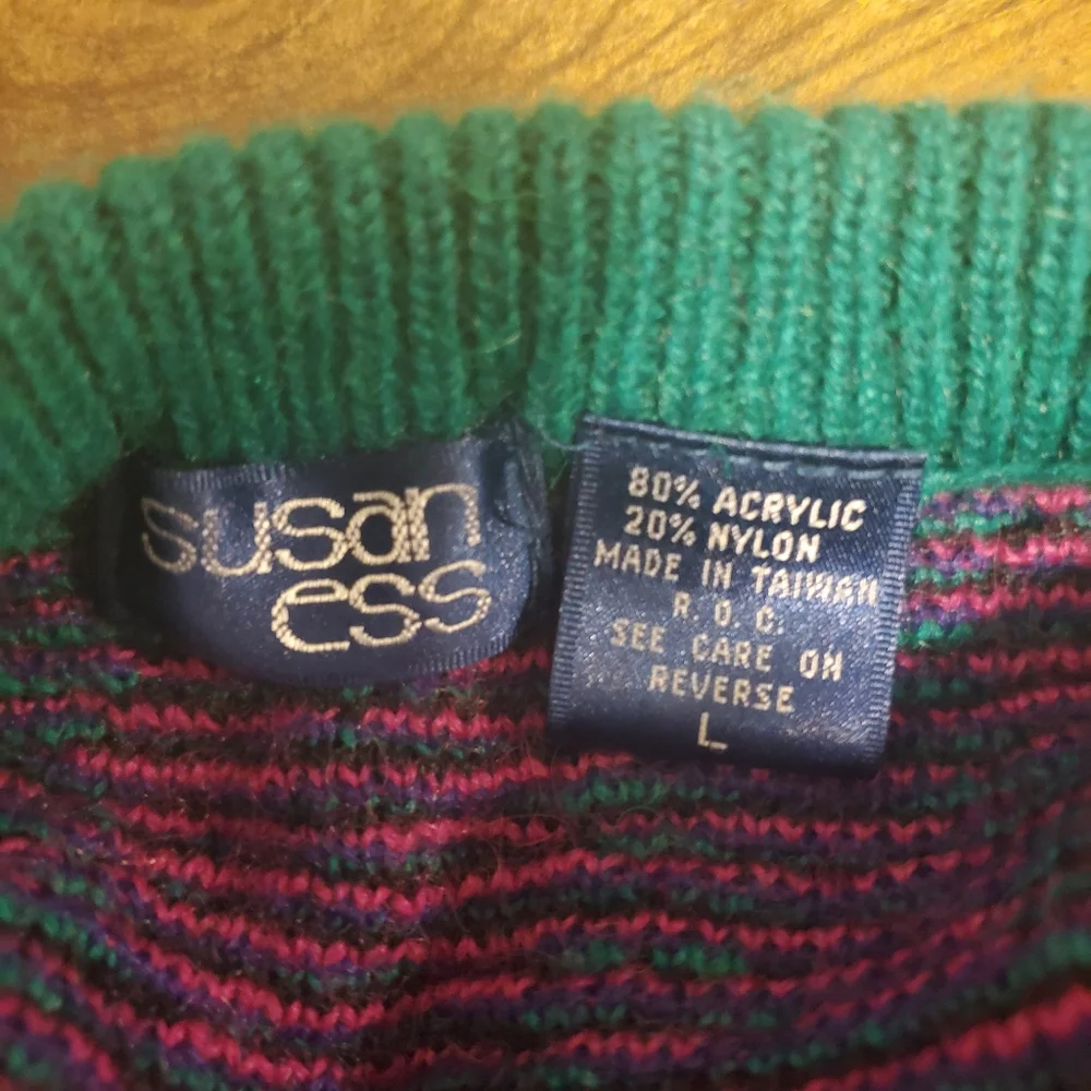 Vintage Susan Ess Floral Sweater - Picture 5 of 6